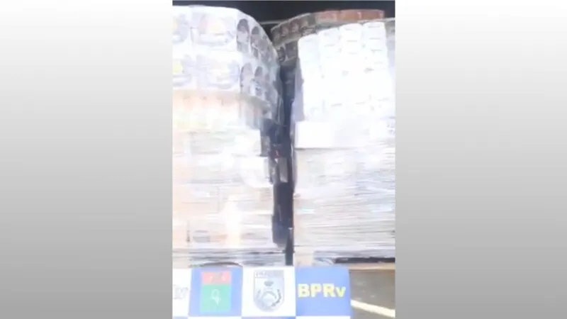 Carga recuperada é avaliada em aproximadamente R$100 mil