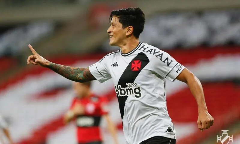Germán Cano, atacante do Vasco