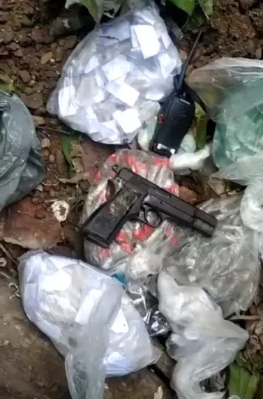 Material foi apreendido pela Polícia Militar