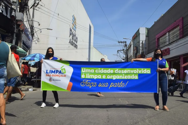 A campanha foi dividida em duas etapas