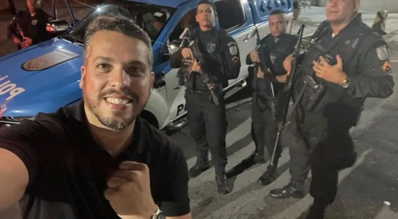 Rodrigo Amorim agradeceu a PM após tentativa de assalto