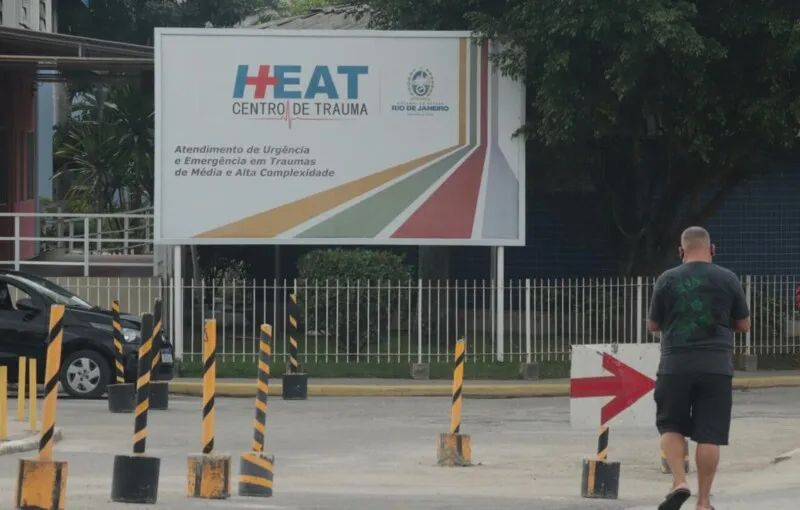 Vítima foi encaminhada ao Heat