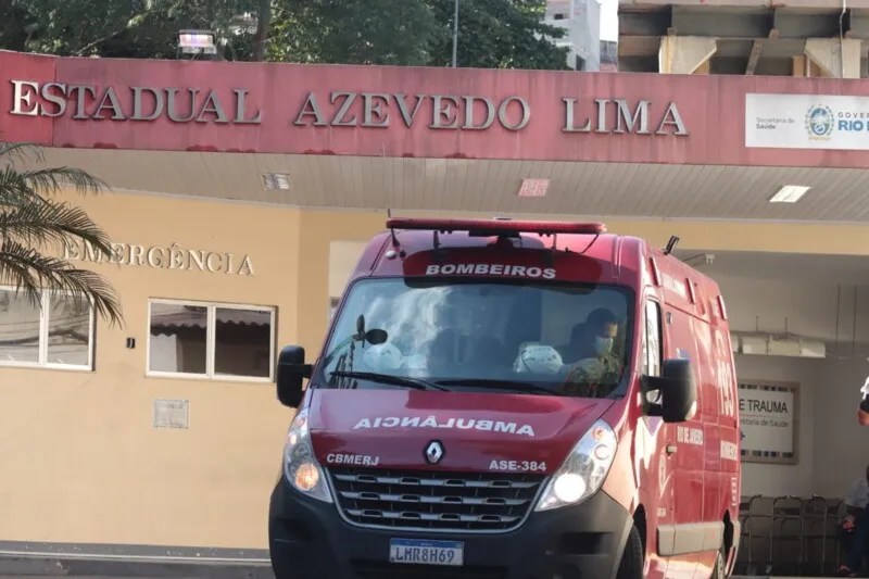 Vítima foi encaminhada ao Heal