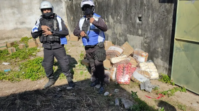Carga roubada e recuperada pelos agentes em São Gonçalo