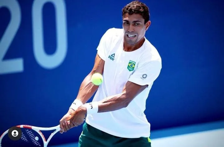 Thiago Monteiro foi superado por alemão