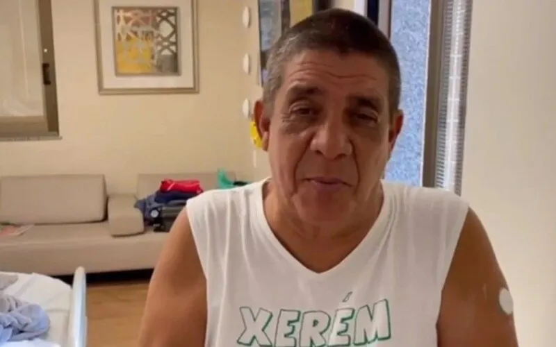 Vídeo foi publicado nas redes sociais do cantor