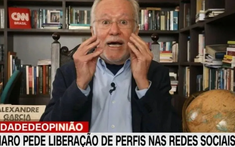 Alexandre Garcia fez uso de medicamentos cientificamente comprovados como ineficazes