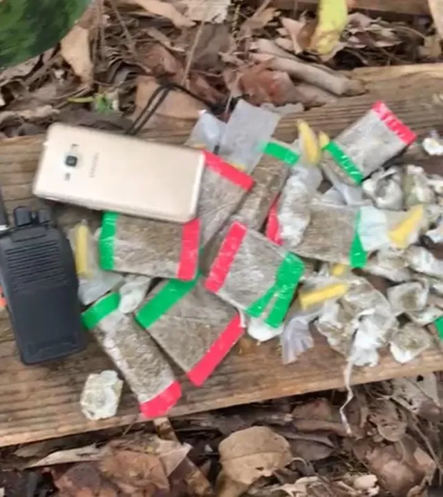 Material foi apreendido com suspeito