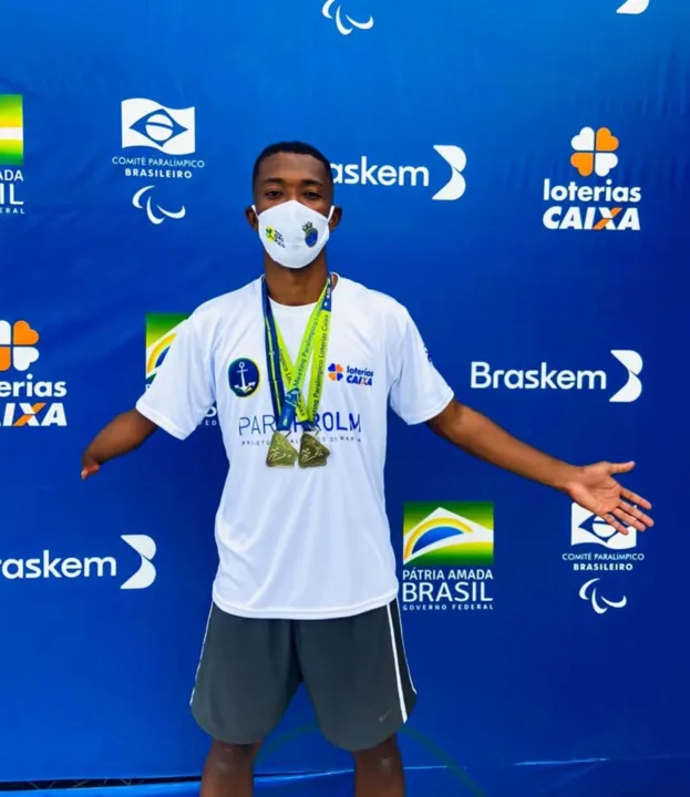 Bruno Marins Araújo, paratleta gonçalense