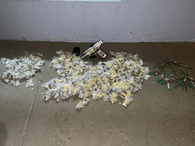 Material foi apreendido com acusado