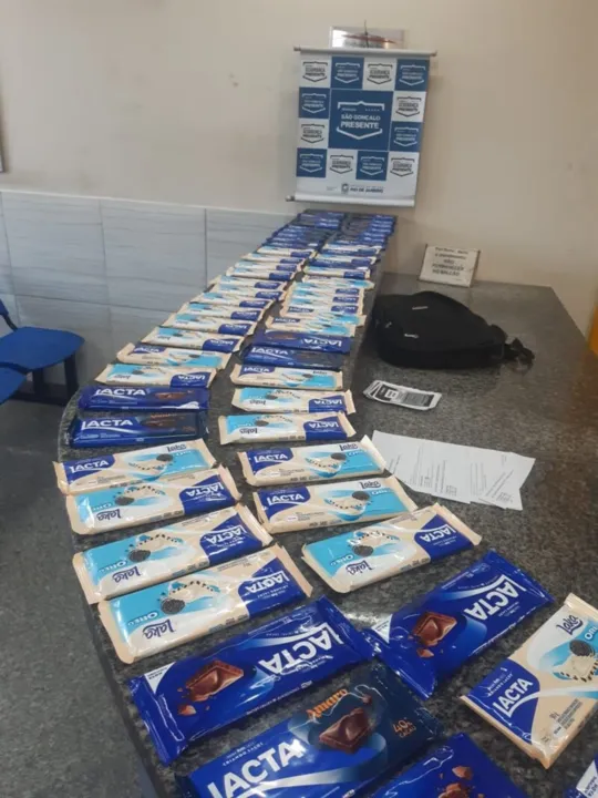 Material foi apreendido em flagrante