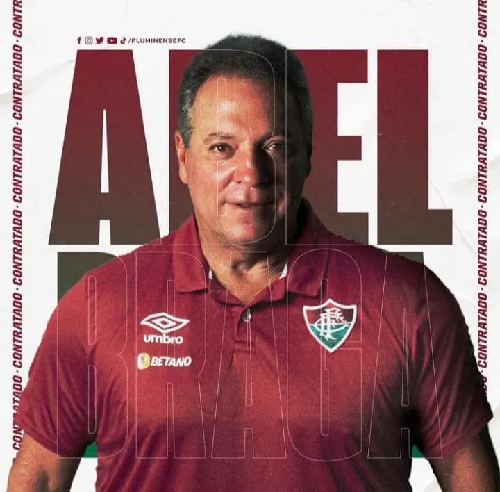 Abel Braga, novo técnico do Fluminense