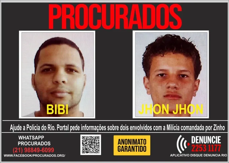O Portal dos Procurados divulgou neste sábado (25), um cartaz para ajudar nas investigações