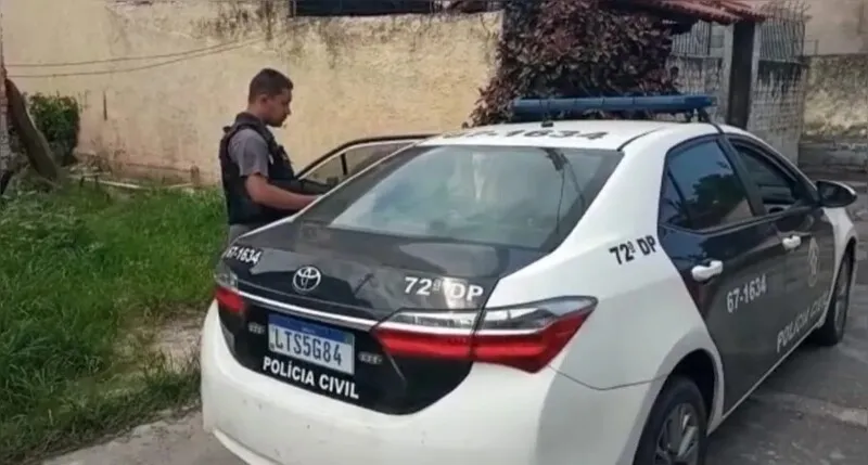 Prisão foi realizada por policiais civis da 72ª DP