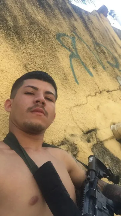 Traficante Alexandre Lins Júnior preso no Rio