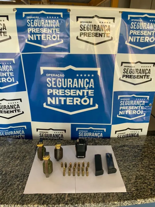 Niterói Presente apreende materiais do crime