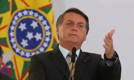 Bolsonaro fez discurso a apoiadores