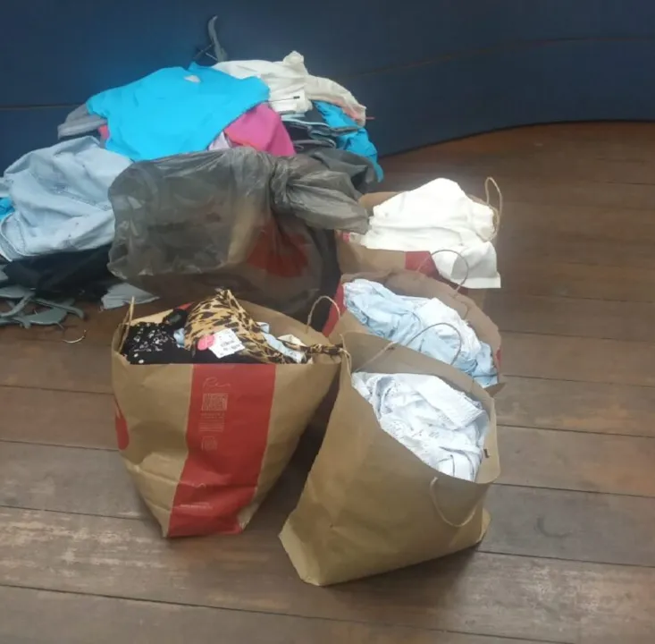 Produtos foram recuperados e devolvidos à loja