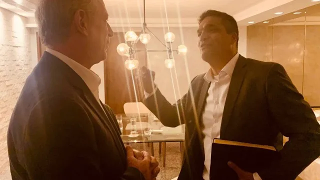 Politicos se encontraram nesta quarta-feira (29)