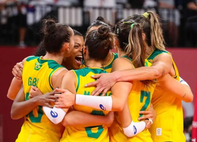 Vôlei feminino bateu a Coreia do Sul por 3 a 0, garantindo a final e a 20° medalha para o Brasil