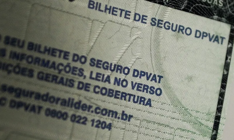 Os motoristas ficam livre do pagamento do DPVAT pelo segundo ano seguido.