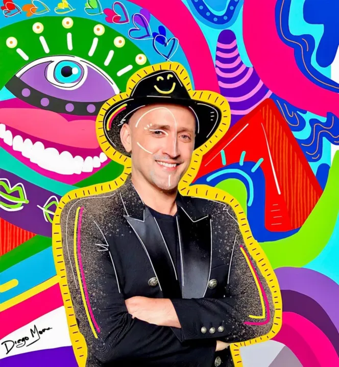Imagem ilustrativa da imagem Artista leva exposição para Niterói com homenagens a Paulo Gustavo