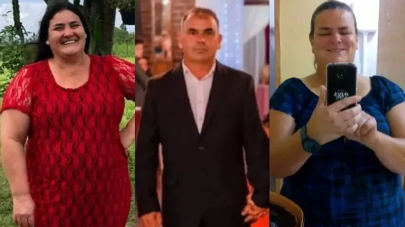 Denilde, Valdir e Deneci, de 53, 48 e 51 anos, respectivamente