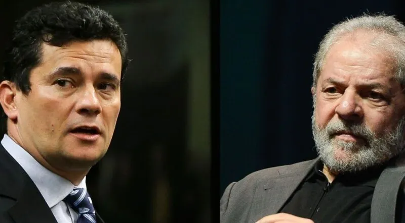 Sérgio Moro e Lula são pré-candidatos à Presidência