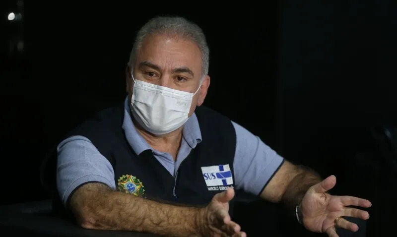 Anúncio foi feito pelo Ministro da Saúde, Marcelo Queiroga