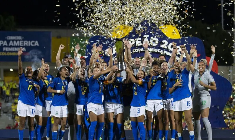 Brasil conquistou oitavo título internacional no futebol feminino