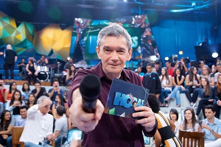 Serginho Groisman testou positivo para a covid-19