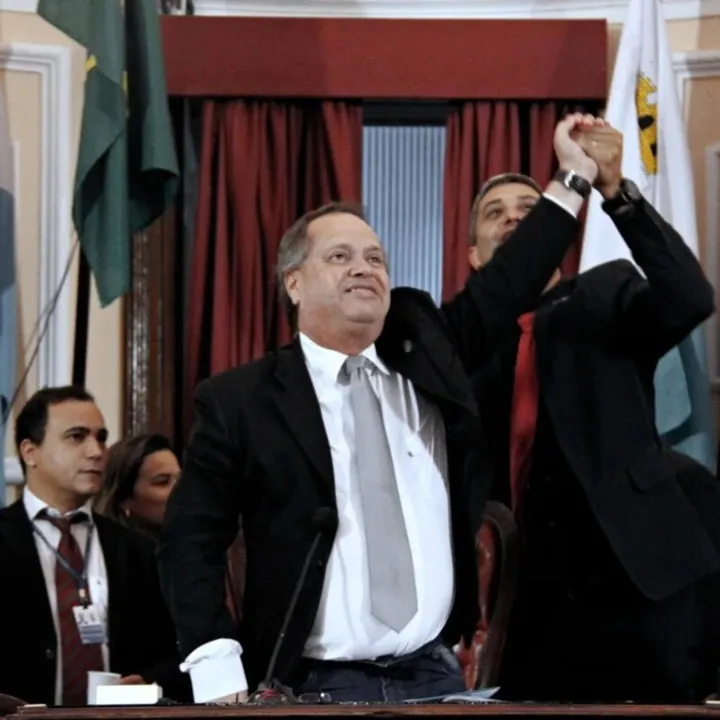 Presidente da Presidente da Câmara de Niterói, Milton Carlos Lopes