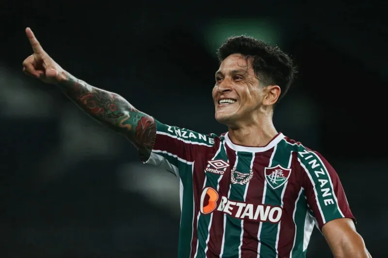 Germán Cano, artilheiro do Flu na temporada