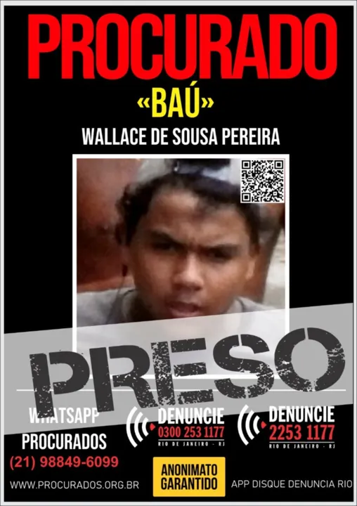 'Baú' era foragido da justiça