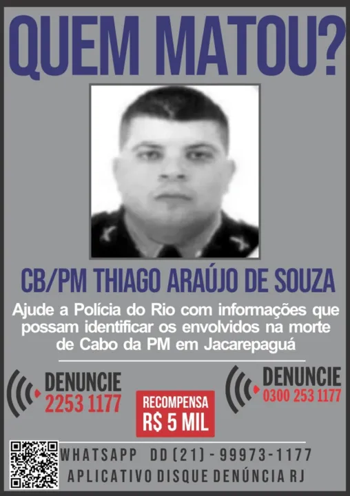 Militar foi baleado em serviço durante patrulhamento