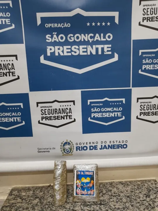 Drogas teriam sido adquiridas no Complexo da Trindade