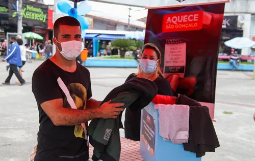 São Gonçalo e Maricá engajados na campanha do agasalho