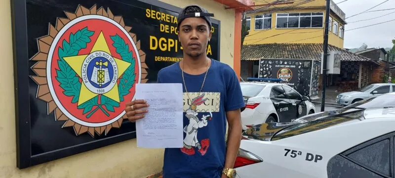 Lorran teve que deixar o trabalho temporariamente por medo