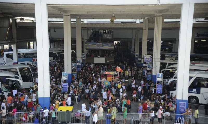 Demanda deste ano chega a 90% do total de passageiros que passaram pela rodoviária no mesmo período de 2019