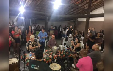 Após dez anos, roda de samba 'Carajé' volta em grande estilo, no Casarão de Maria Paula