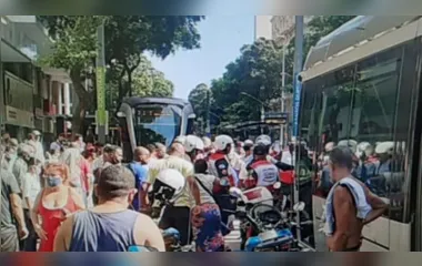 Homem é atropelado por trem do VLT no Centro do Rio