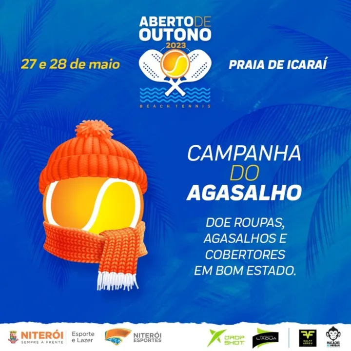 Evento acontece na Praia de Icaraí, em Niterói