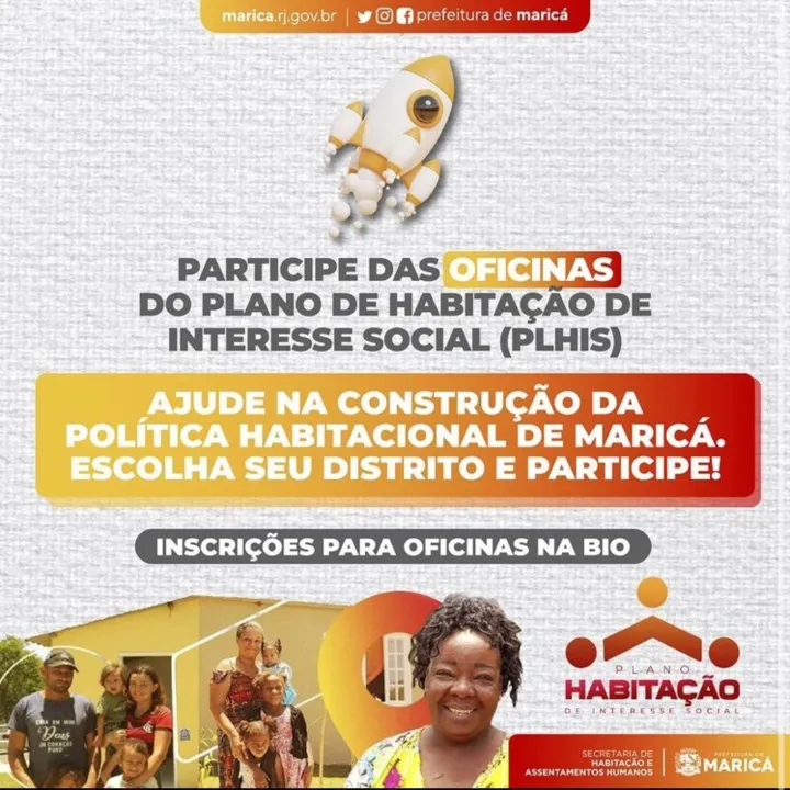 As primeiras oficinas fazem parte da etapa de diagnóstico, para compreender a situação do município e a demanda habitacional