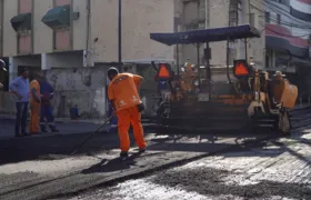 Asfalta São Gonçalo leva nova pavimentação pela cidade