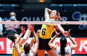 Brasil vence Argentina na estreia do pré-olímpico de vôlei feminino