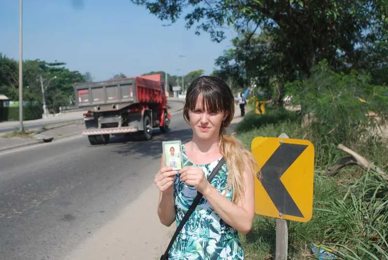 A vítima fatal de atropelamento no local mais recente foi o pai da autônoma Monique Oliveira