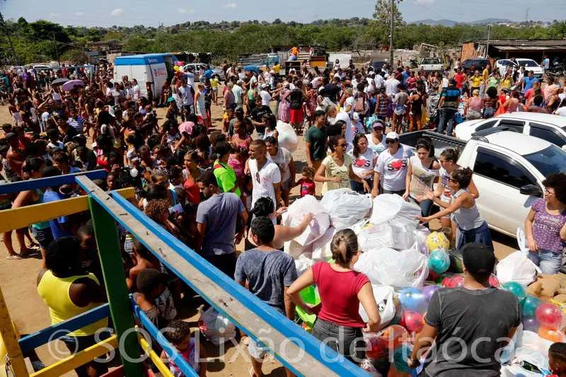 Mais de 100 famílias são beneficiadas com projeto social, que arrecada doações e brinquedos