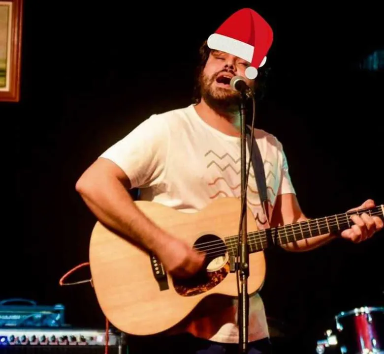 Lucas felix, músico e criador do evento solidário, ''Natal do Felix''