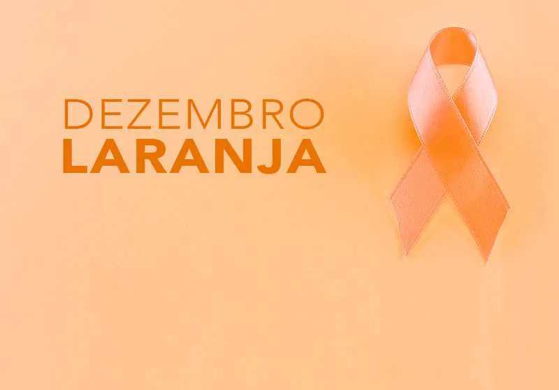 Imagem ilustrativa da imagem Dezembro tem cor laranja para conscientizar sobre câncer de pele