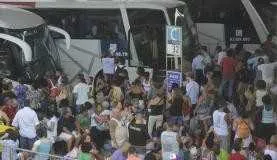 As 44 empresas que operam na rodoviária vão disponibilizar 18.240 ônibus, dos quais 3.400 farão horários extras para atender à demanda